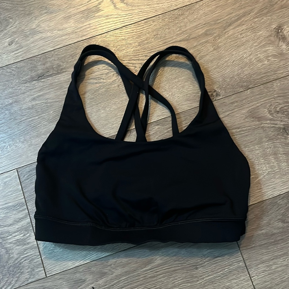 Authentic lululemon size 0 double strap sports bra
